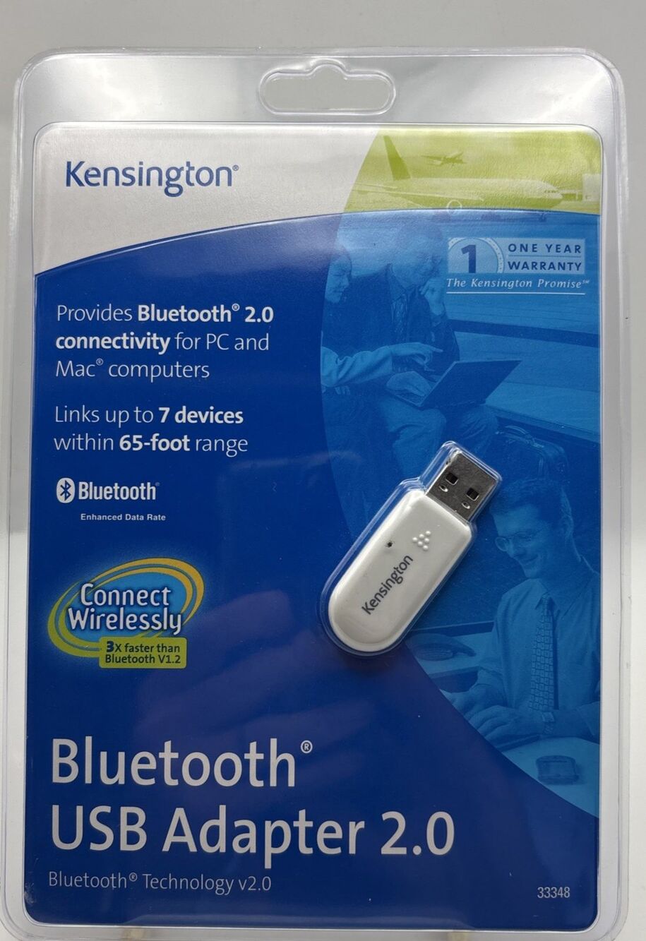Kinsington Bluetooth USB Adapter 2.0 Brand New